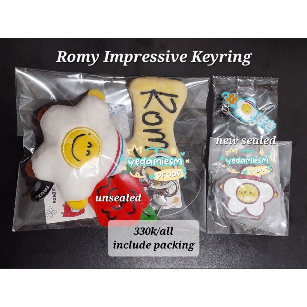 [READY STOCK INA SIAP KIRIM] OFFICIAL TRUZ ROMY BC KR TATTON S PLUSH DRAGON ENSKY LAB DIAMOND FACE M