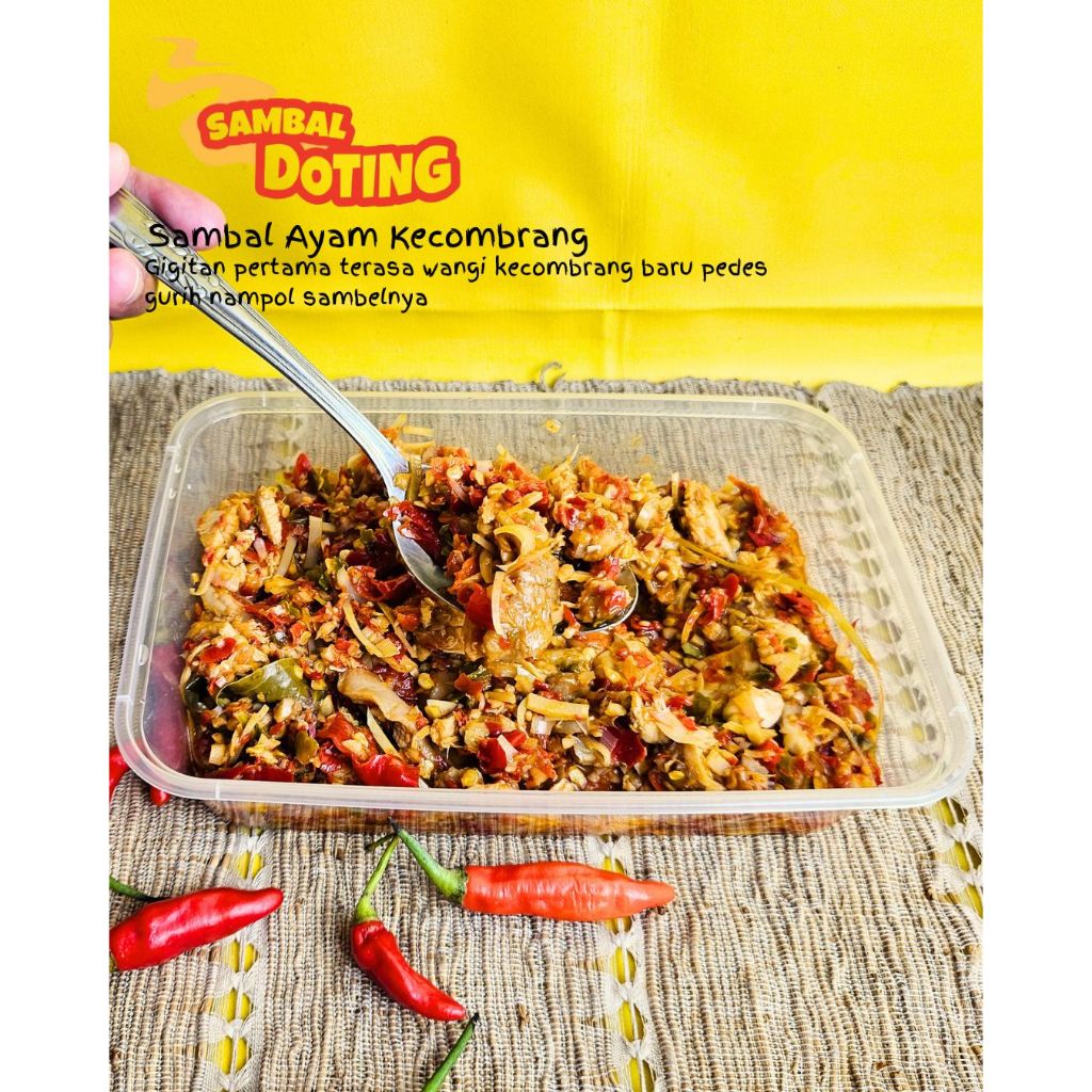 250gr Ayam Sambal Kecombrang Frozen Awet Beku Frozen Lauk