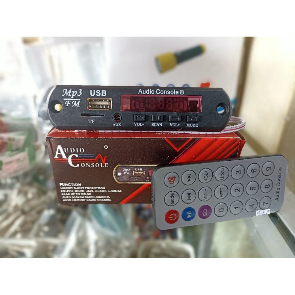 modul usb mp3 bluetooth AUDIO CONSOLE B radio fm