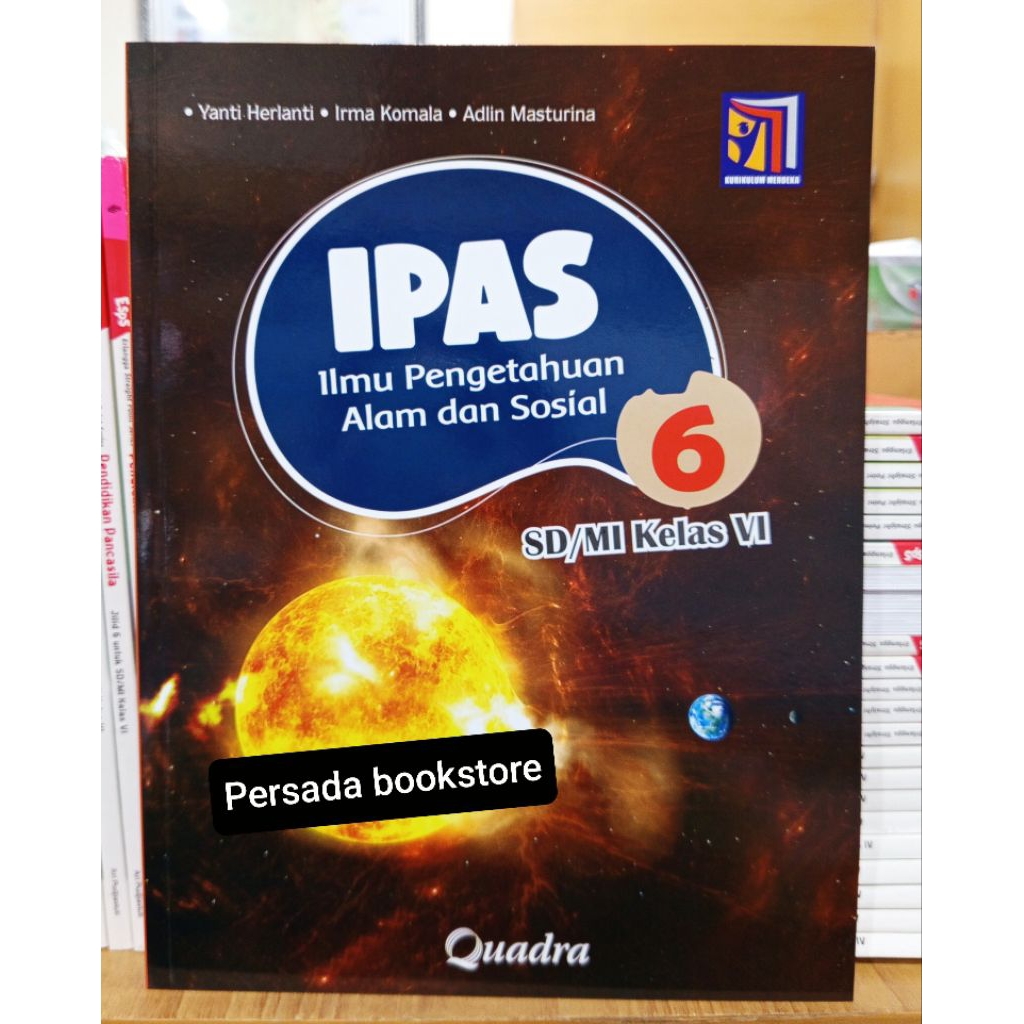 Buku IPAS Kelas 6 SD Kurikulum Merdeka Quadra