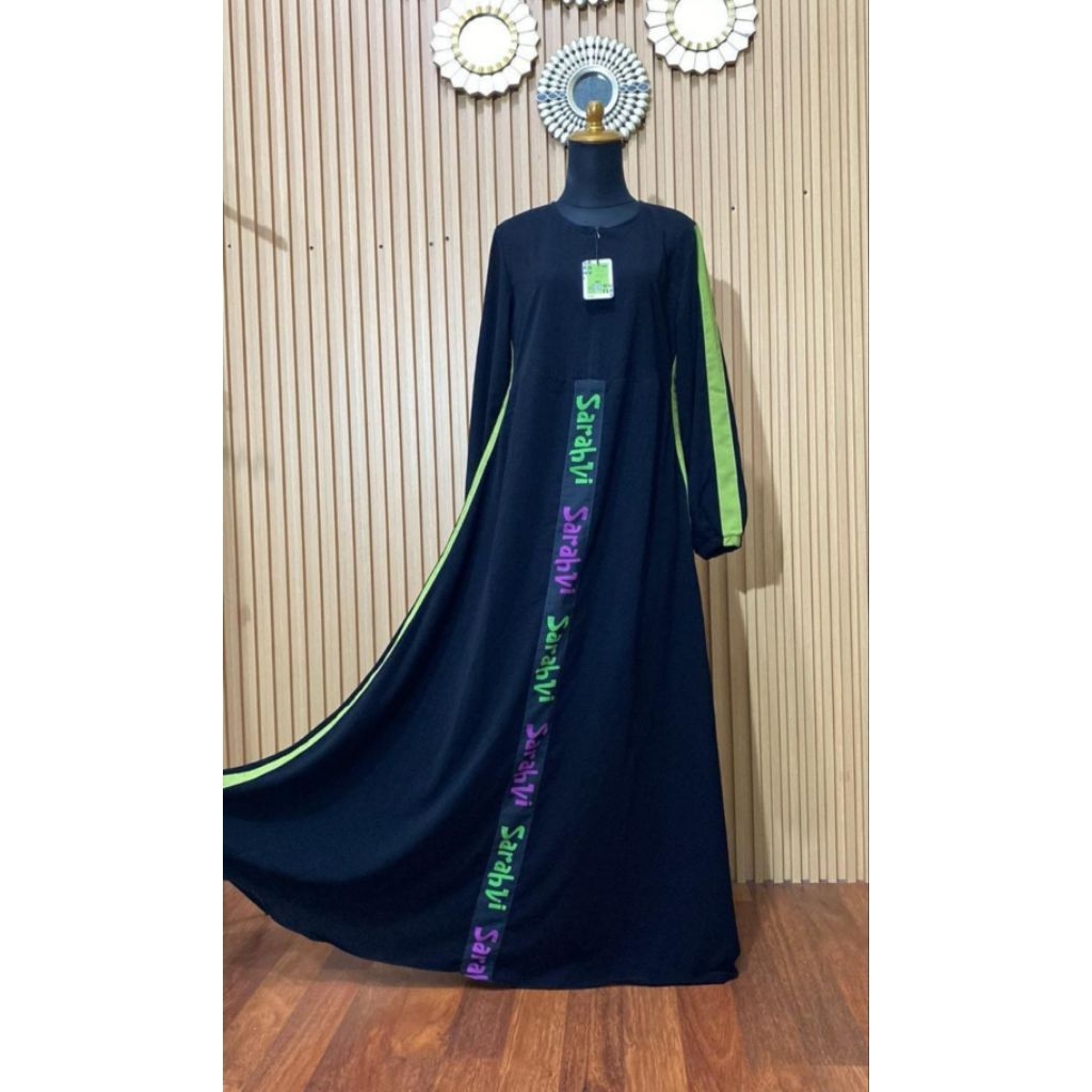 SarahVi Dress Muslim New Arrival PO - Abaya Viral