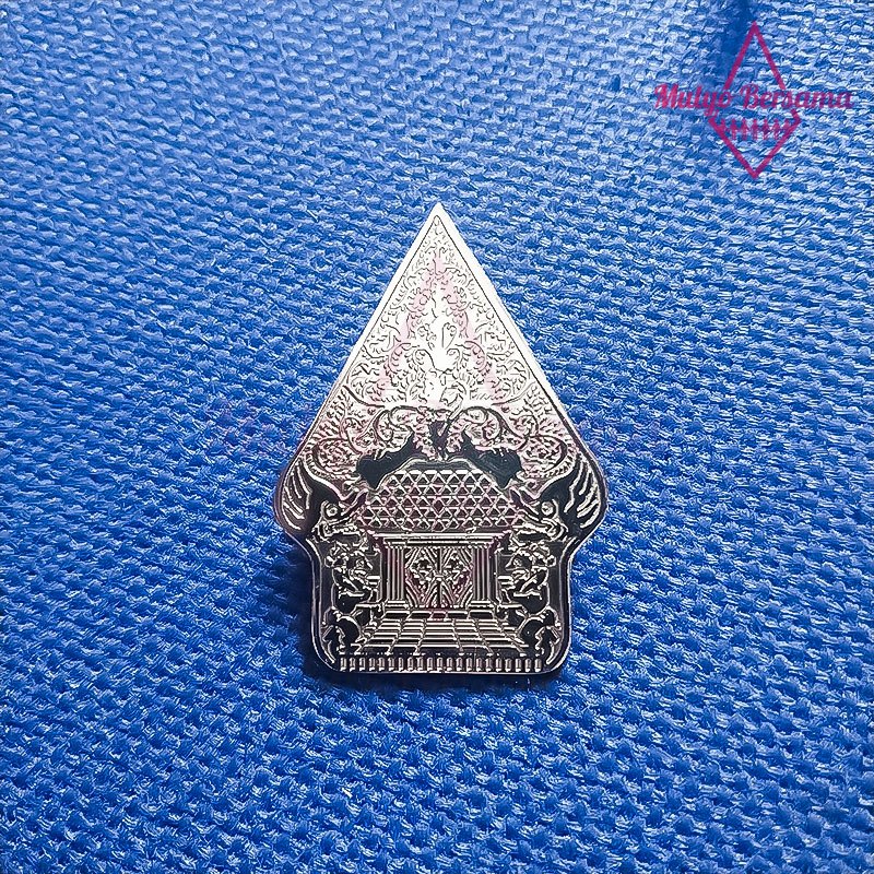 Pin Bros Gunungan Wayang Bahan Logam Lencana Bentuk Gunungan Wayang - Mulyo Bersama