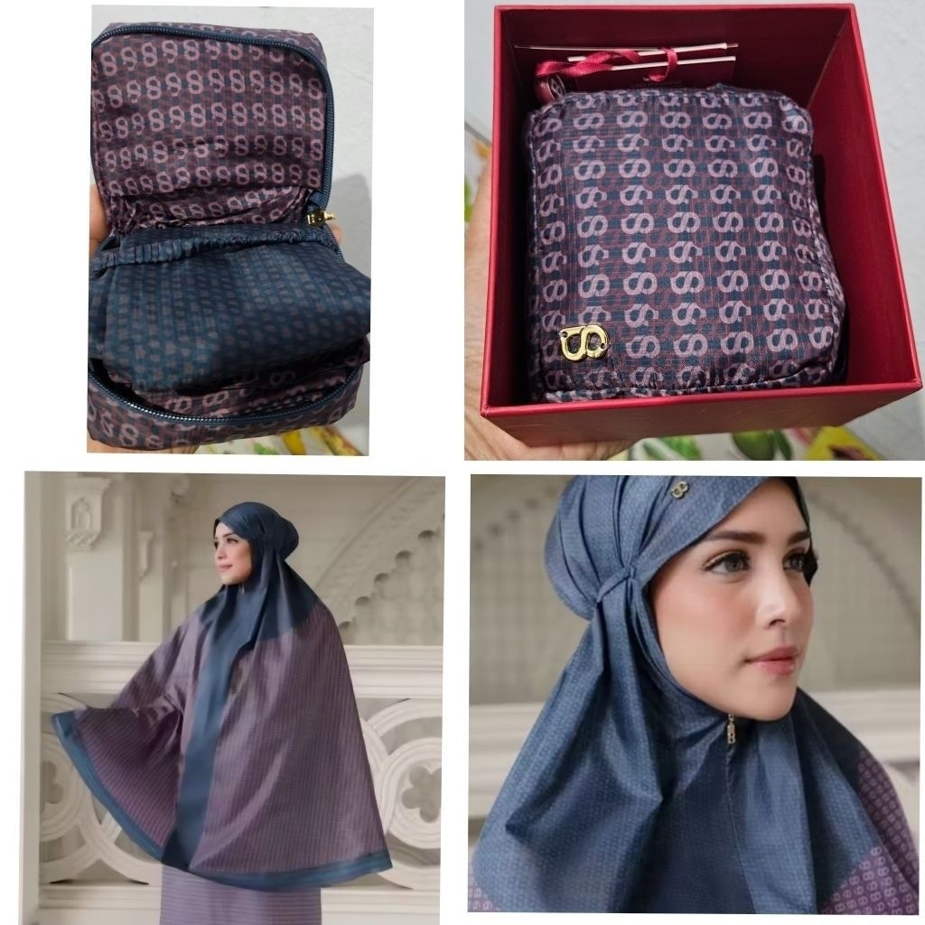 PRELOVED MUKENA TRAVEL BUTTONSCARVES