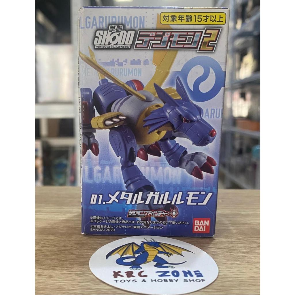 BANDAI DIGIMON ADVENTURE SHODO METALGARURUMON ACTION FIGURE