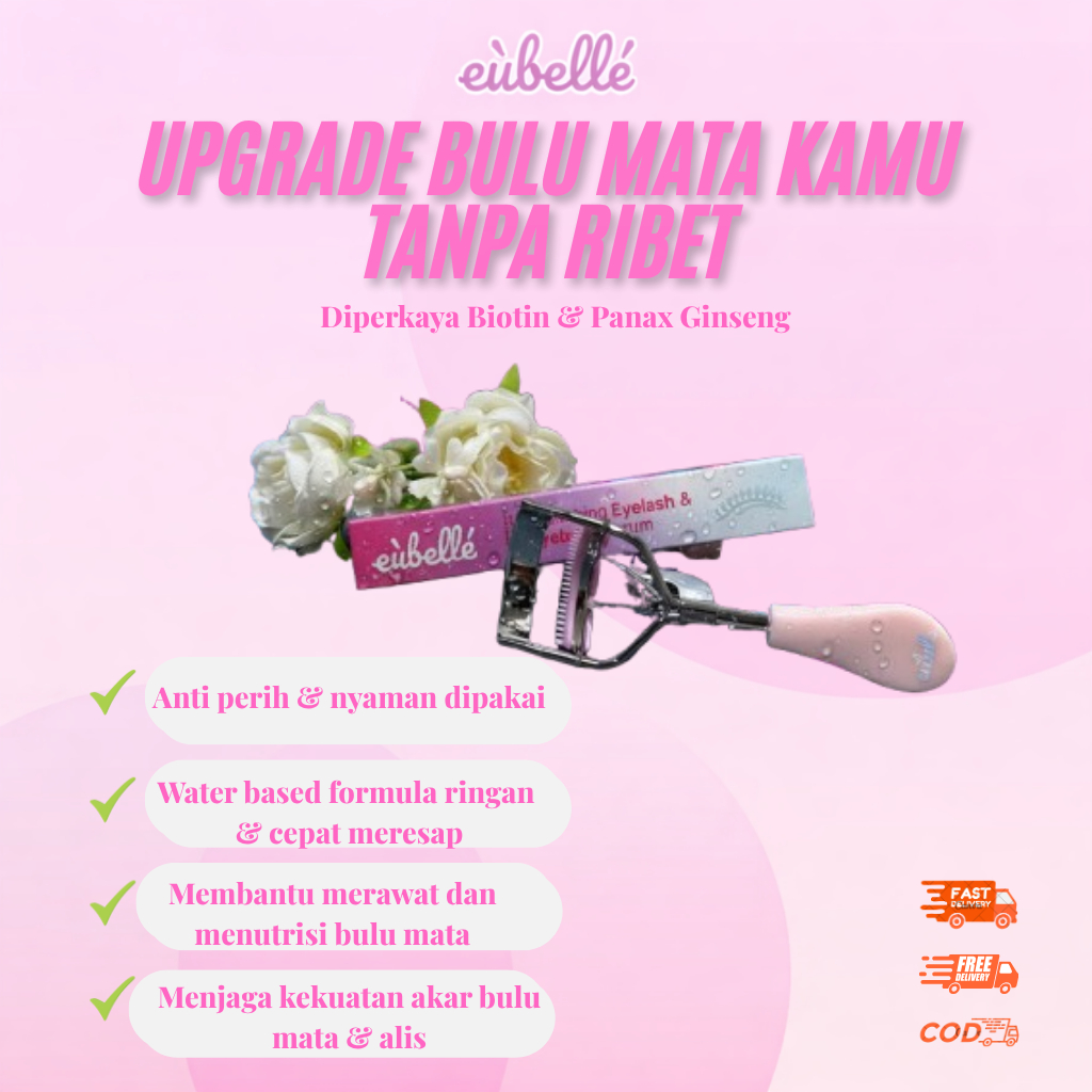 Serum Penumbuh Bulu Mata Eubelle Eyelash Biotin Panax Ginseng