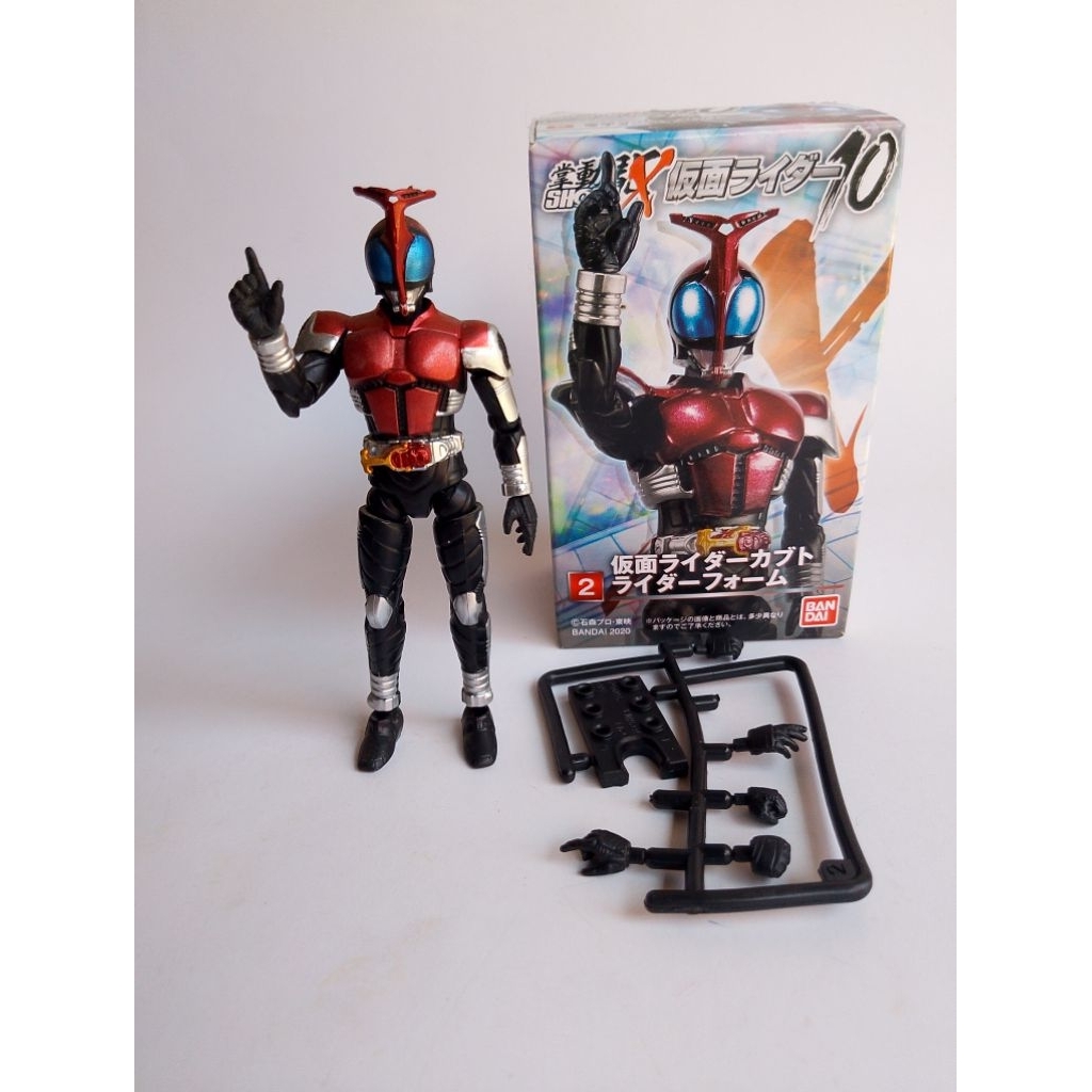Shodo-X Vol 10 - Kamen Rider Kabuto + PART (BACA DESKRIPSI)