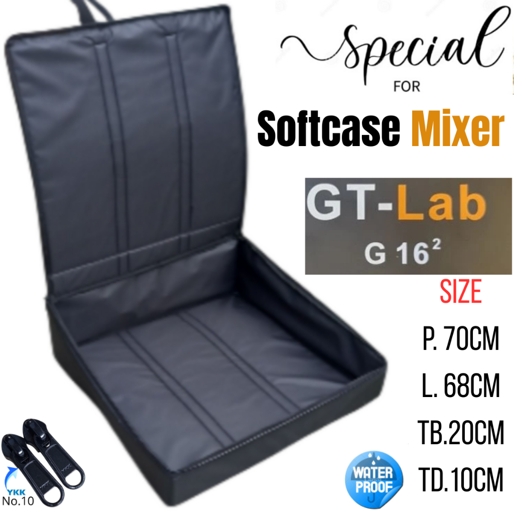 Tas Mixer GT-Lab G2  16 Chanel Bahan Waterproof Busa Triple Layer, No.8 Super Padat