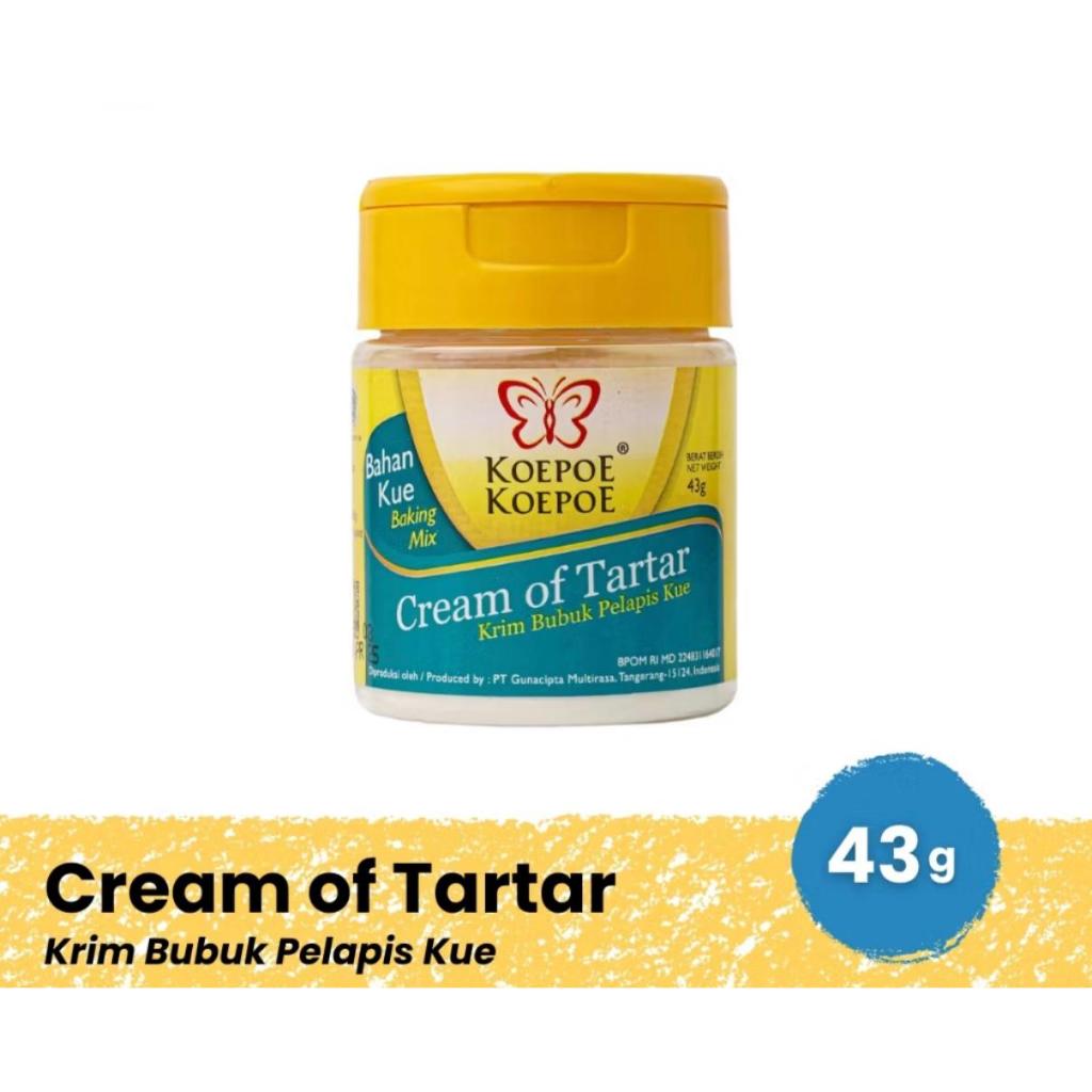 CReam Of Tartar / VX (Pengembang Kue) / CMC (Pengental) / Natrium Benzoat Koepo Koepo