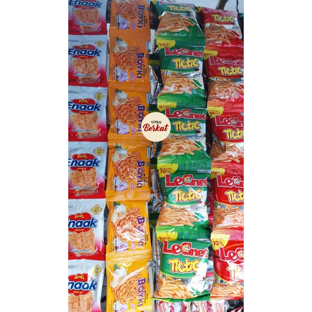 Mie Ciki Spix/Enaak/Boyki/LeaNet TicTic