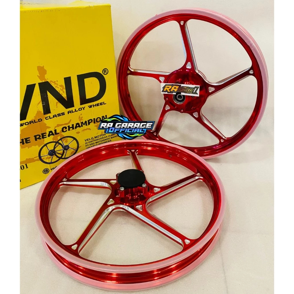 Promo VND Velg Racing AK 55  160/160-17 Supra X 125 Double Disc, Supra GTR, Sonic 150 - Original
