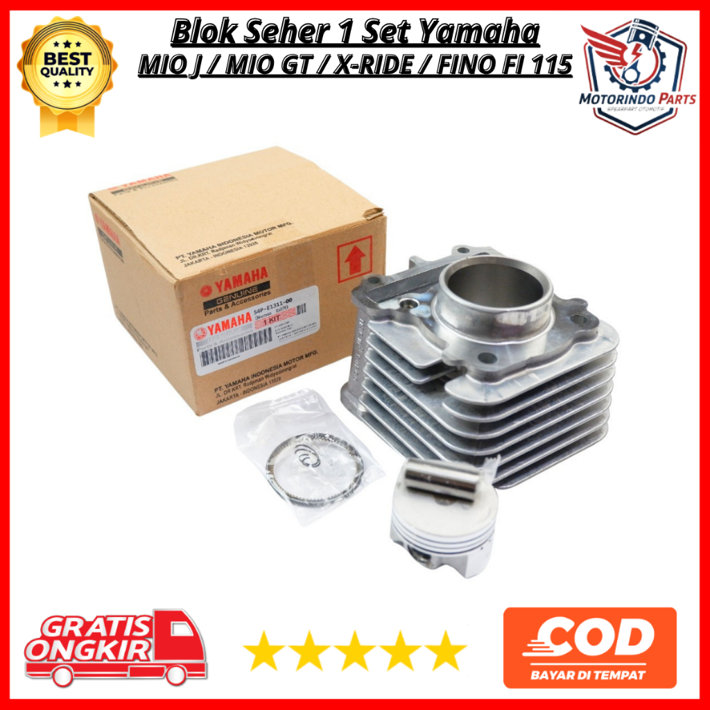 Blok Seher 1 Set Yamaha MIO J / MIO GT / X-RIDE / FINO FI 115 Original 54P-E1311-00