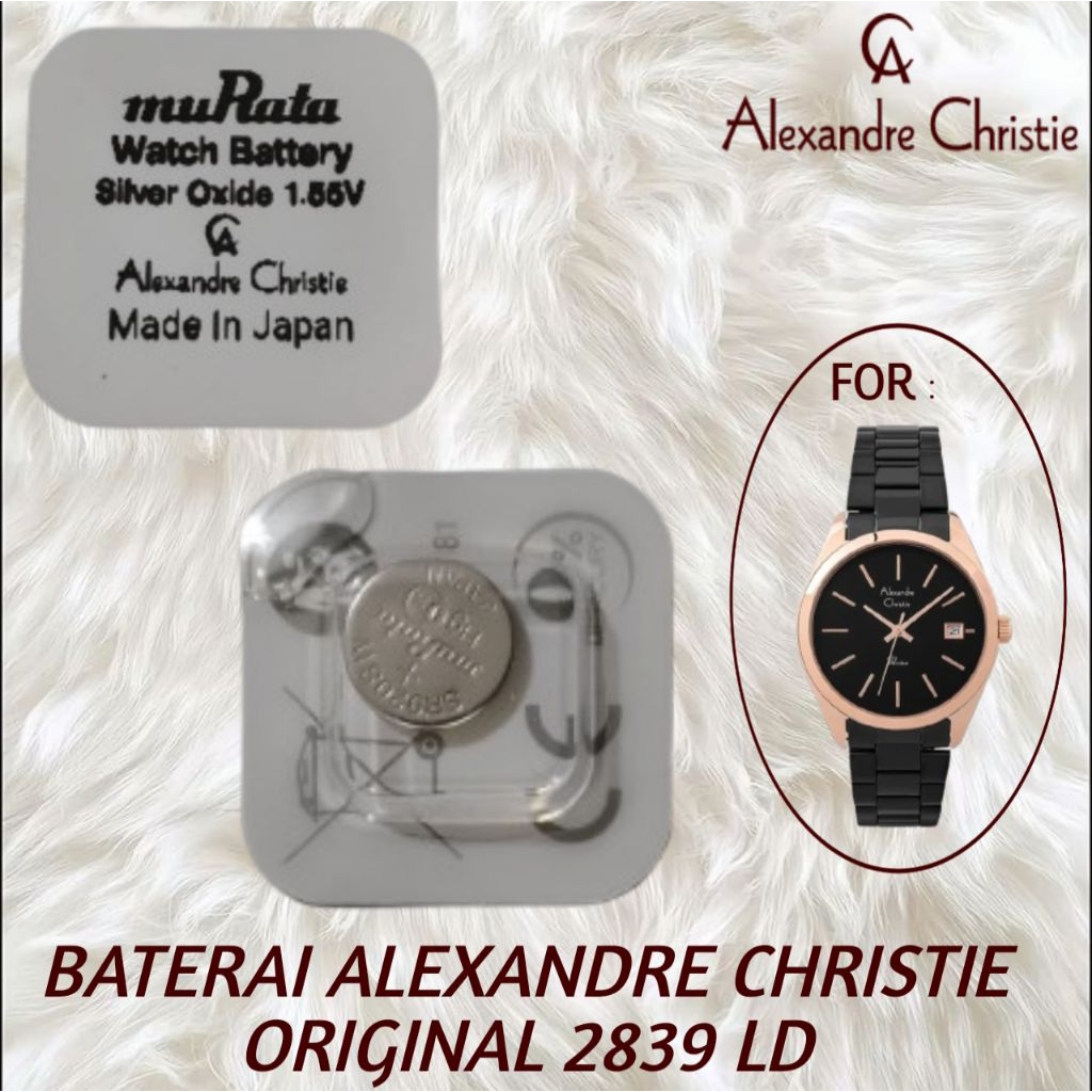 Baterai Alexandre Christie original 2839 LD
