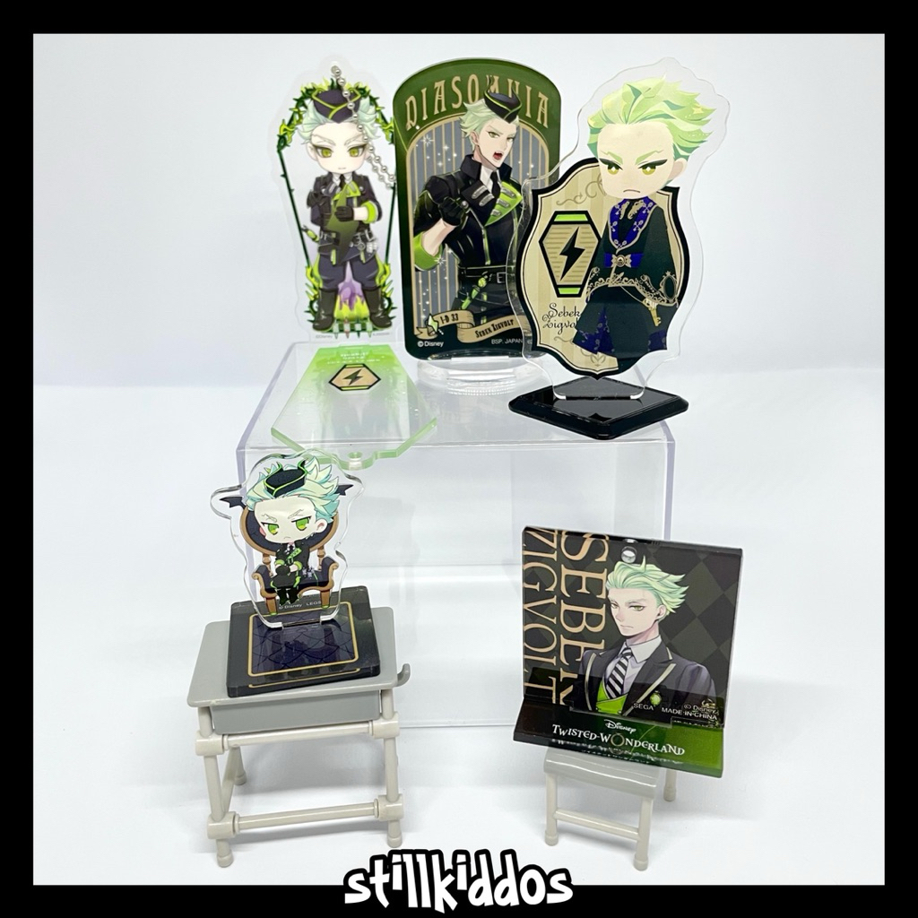 OFFICIAL MERCHANDISE [ Disney Twisted-Wonderland ] akrilik standee Disney Twisted-Wonderland Sebek Z