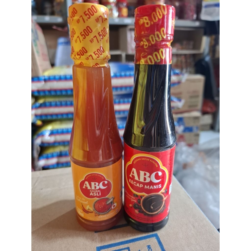 Sambal ABC / Kecap Manis ABC 130ml Botol Kecil