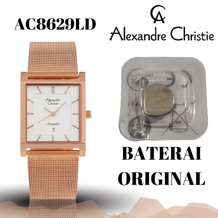 BATERAI JAM ALEXANDRE CHRISTIE ORIGINAL AC8629LD