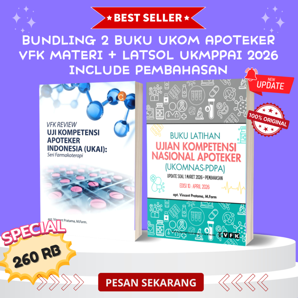 KUMPULAN MATERI SOAL UKAI UKMPPAI UKOM APOTEKER 2026
