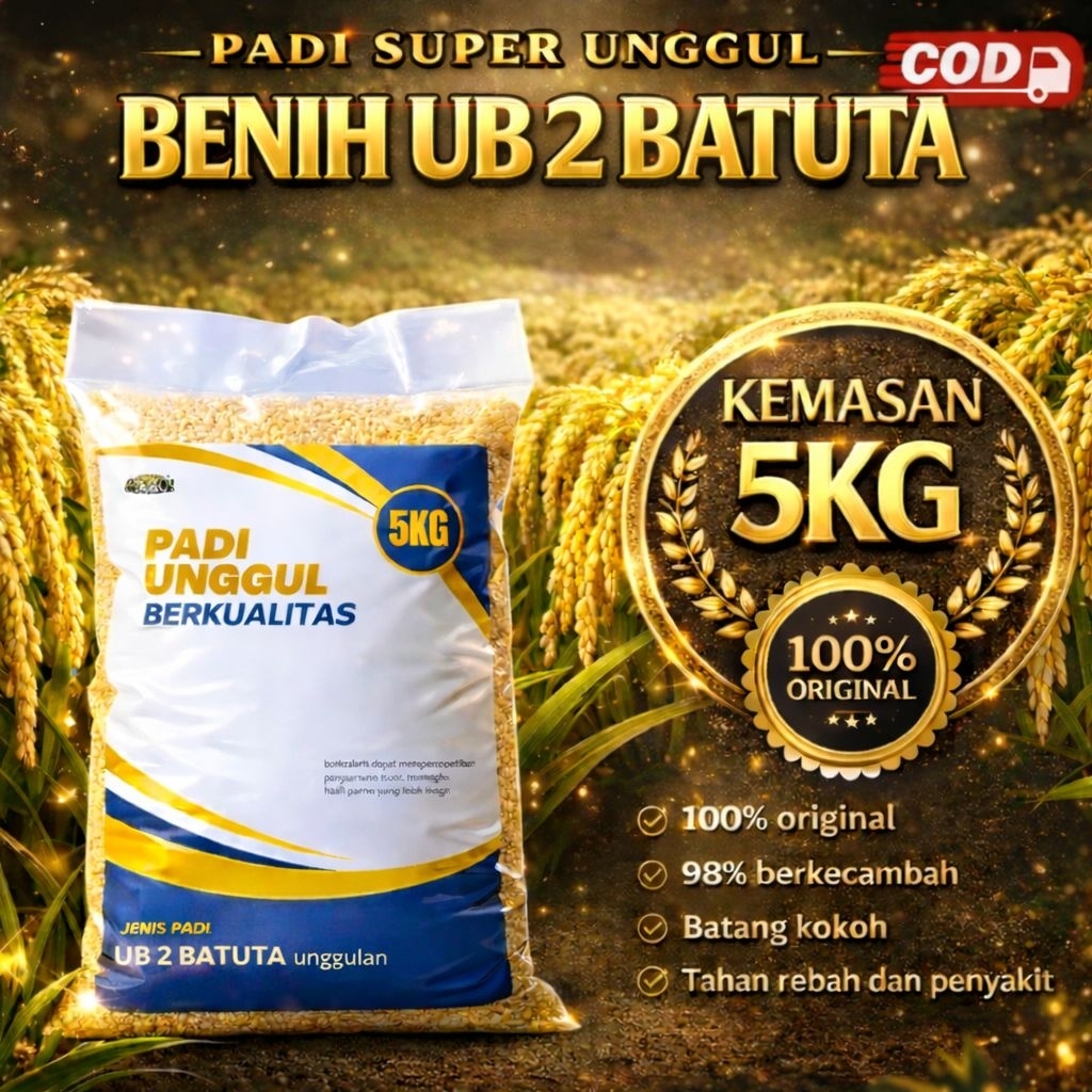 benih padi ub 2 batuta 5kg
