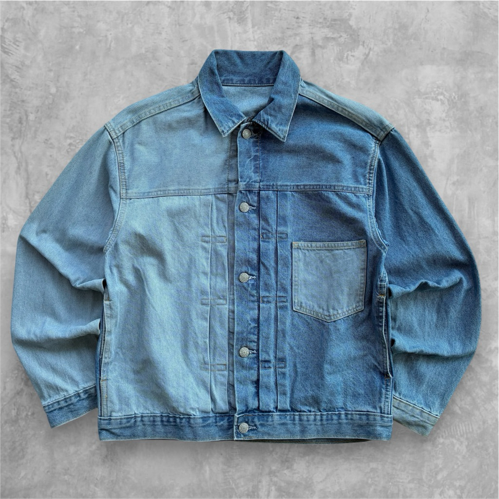 Jaket Jeans Denim GU