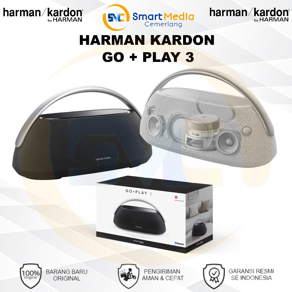 Harman Kardon Go + Play 3 Portable Bluetooth speaker