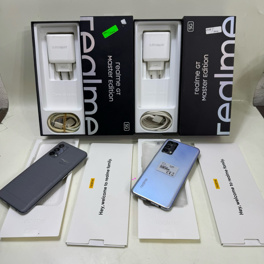Realme GT Master Edition 8/128gb Fullset Second Garansi Resmi
