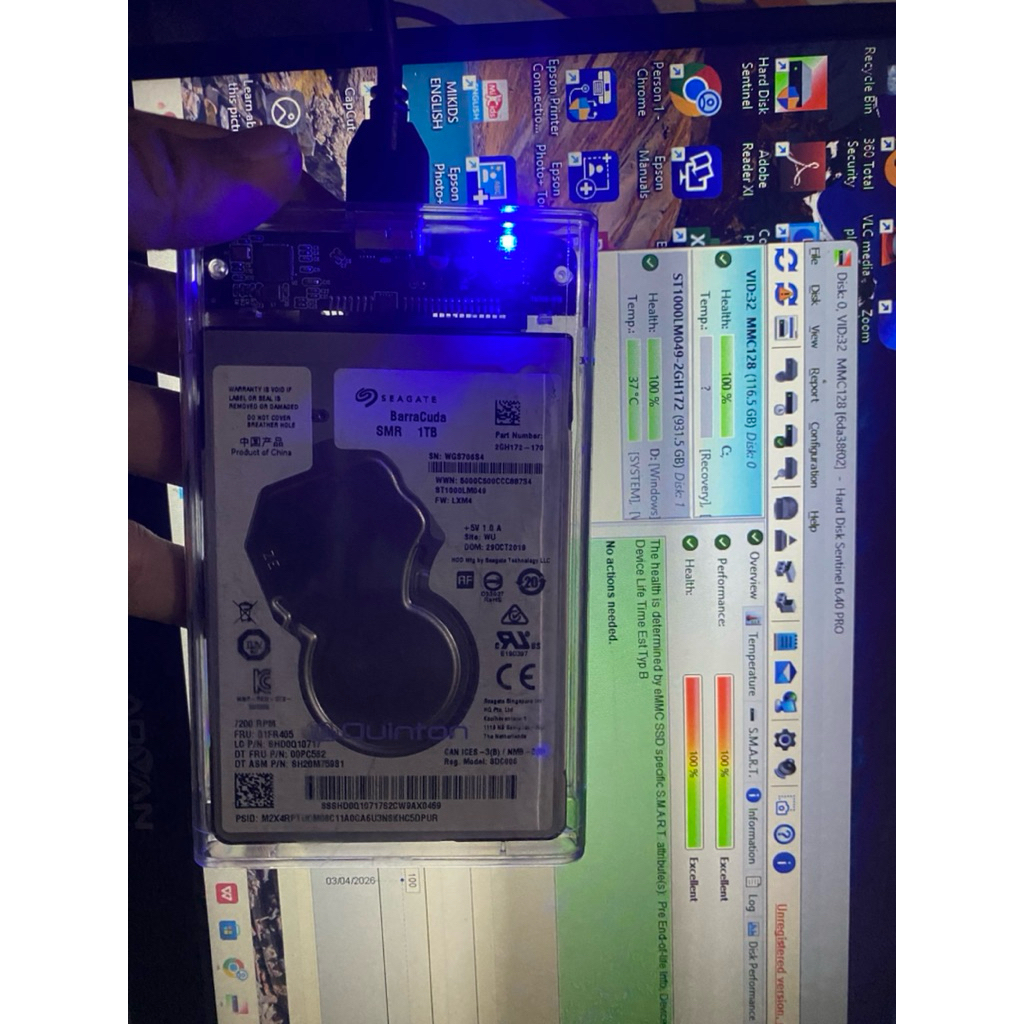 Hardisk Eksternal 1TB