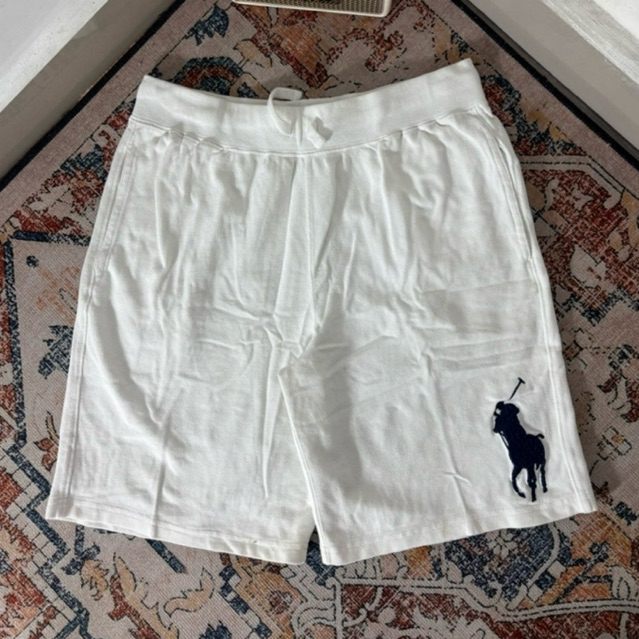 CELANA PENDEK RALPH LAUREN PUTIH