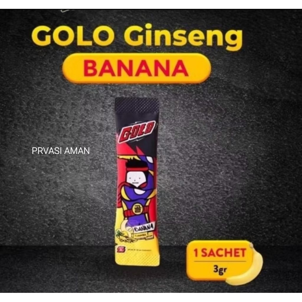 Golo ginseng banana