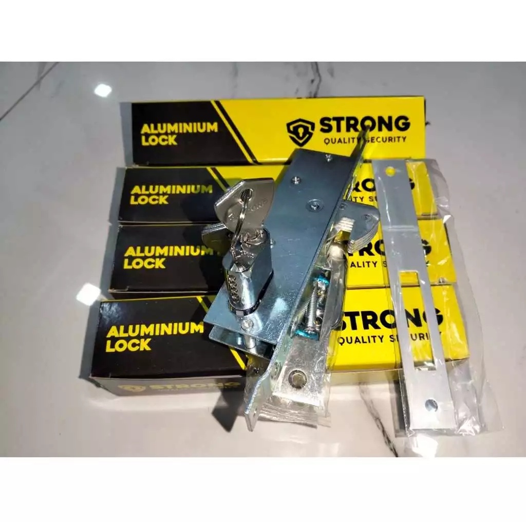 Bodi Body Kunci Sliding Geser Pintu Alumunium 5124 Model Kait