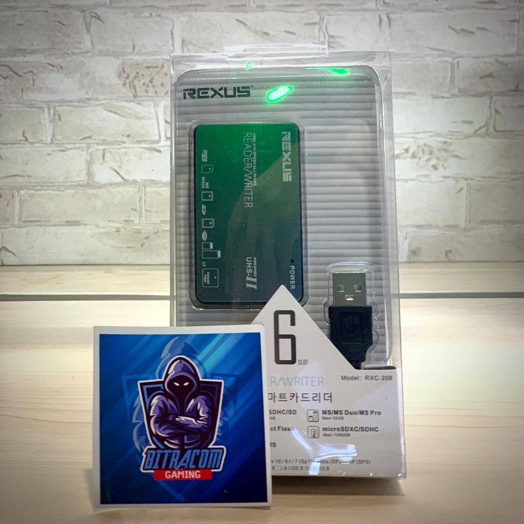 Card Reader Rexus - RXC-208 - Card Reader USB 2.0
