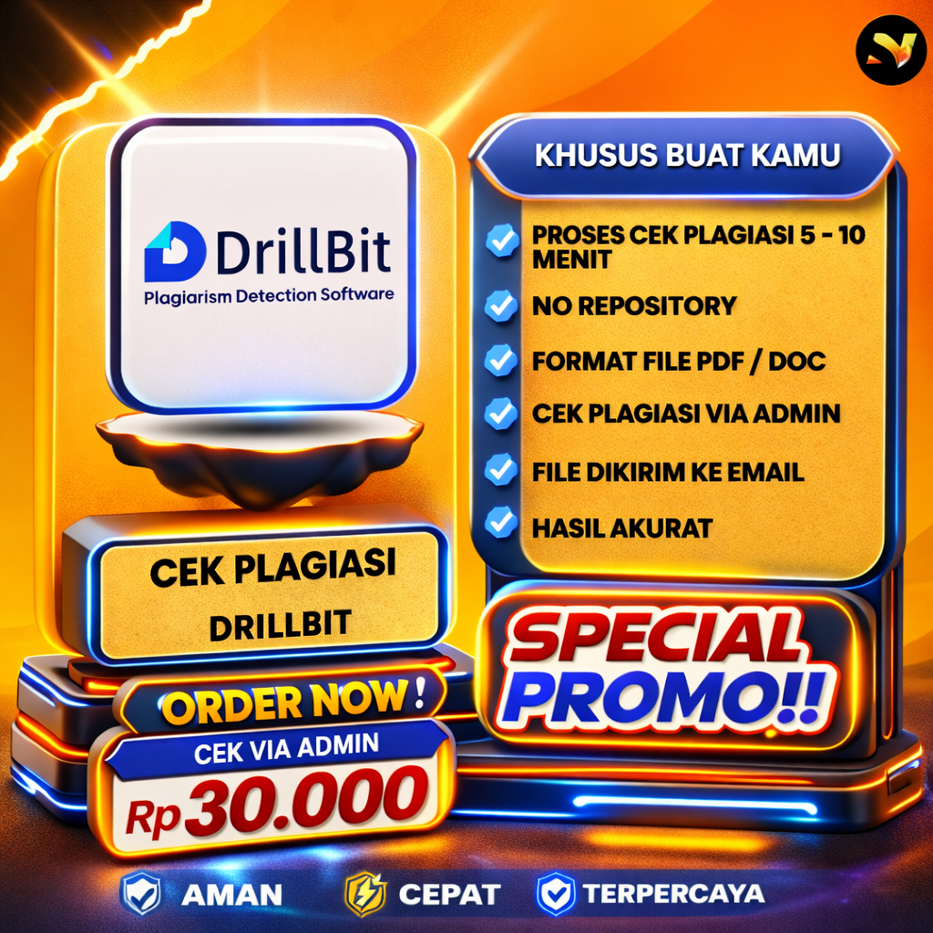 CEK PLAGIASI DRILLBIT + AI  : Cek Plagiasi Alternatif Turnitin & Xchecker