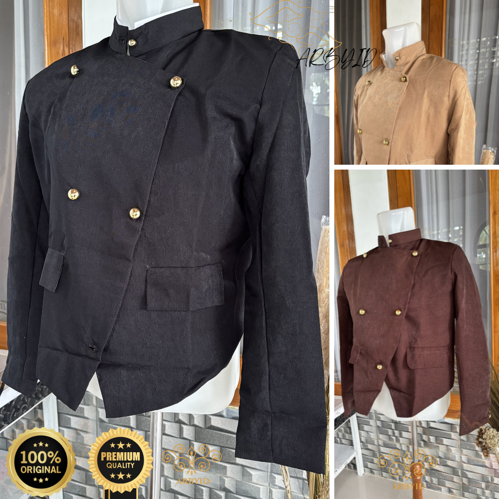 Beskap Solo Jawa Halus Warna Lengkap - Beskap Among Tamu - Beskap Bapak