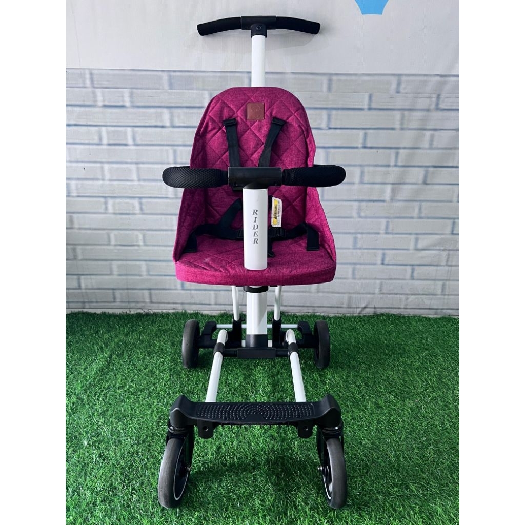 Stroller Elle Rider Red Second Like New Kereta Dorong Bayi