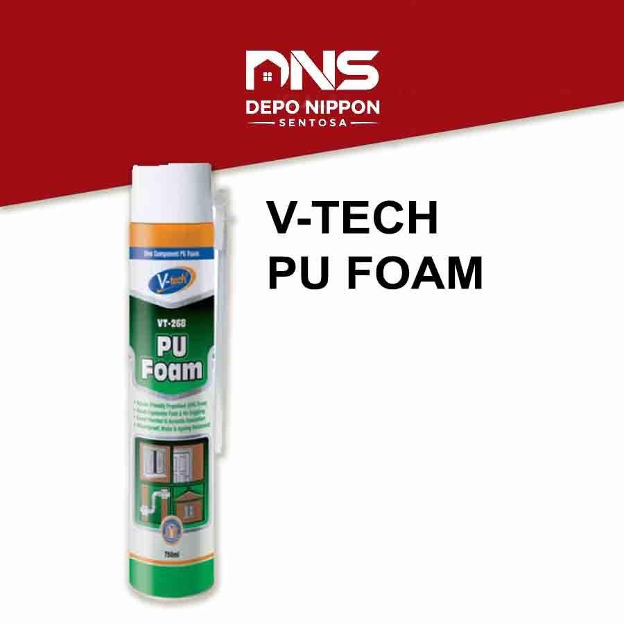 PU Foam Spray Polyurethane PU Sealant Busa Foam Peredam Panas Peredam Suara Peredam Ruangan Pengisi 
