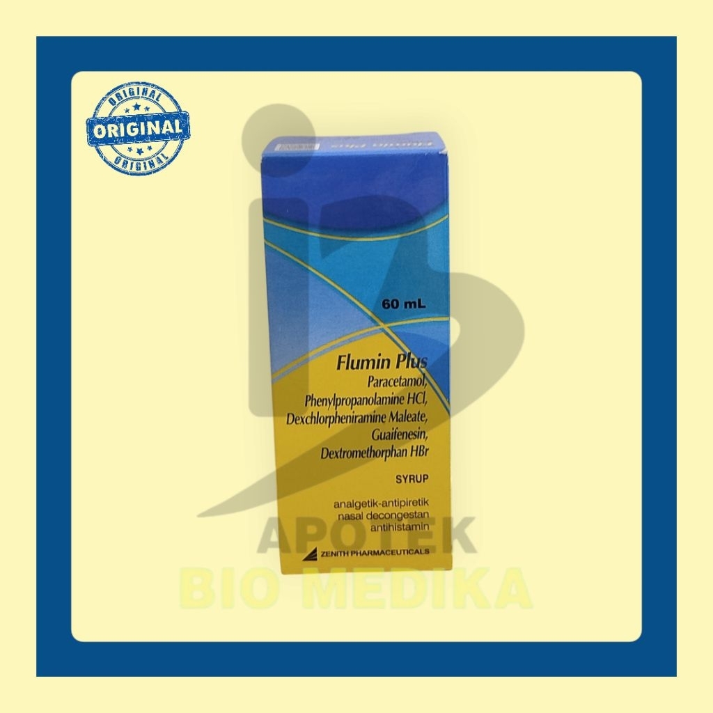 FLUMIN PLUS OBAT BATUK PILEK ANAK SIRUP