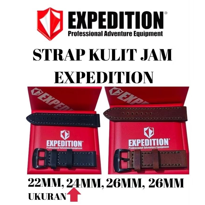 STRAP/TALI JAM EXPEDITION ORIGINAL UNTUK UKURAN 22MM & 24MM & 26MM & 28MM