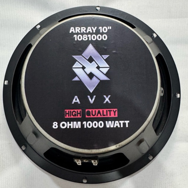 AVX 1081000 array 10” speaker komponen array 10 inch 1000 watt  8 ohm spiker driver array 10in speke