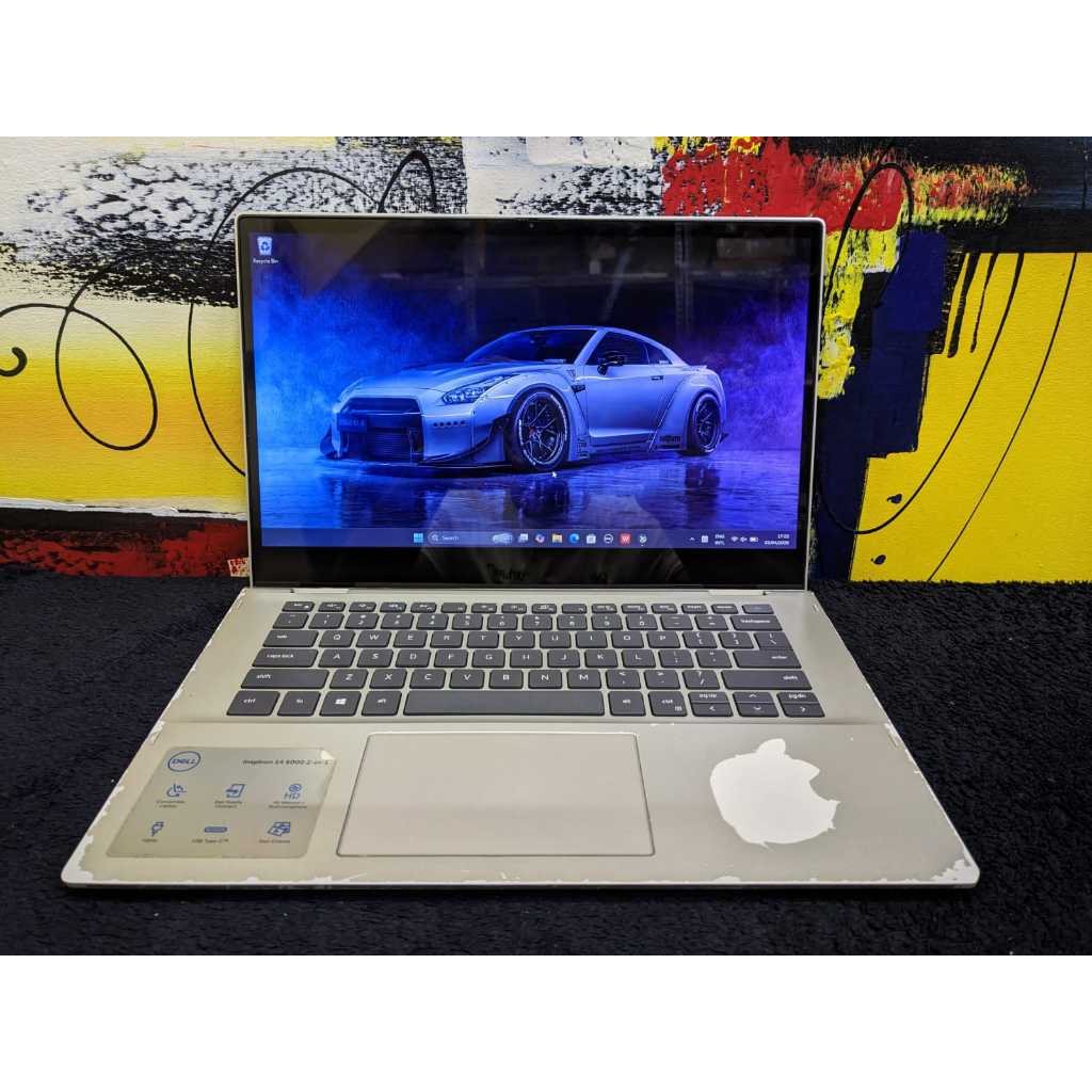 Laptop Convertible Dell Inspiron 5406 Core i7 Gen 11 16/512 Touch Lipat Siap Pakai