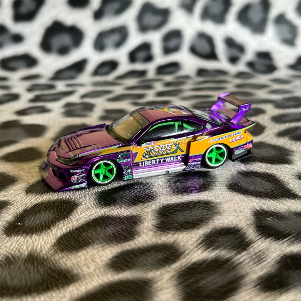 Mini GT Nissan Silvia S15 Ungu Terong