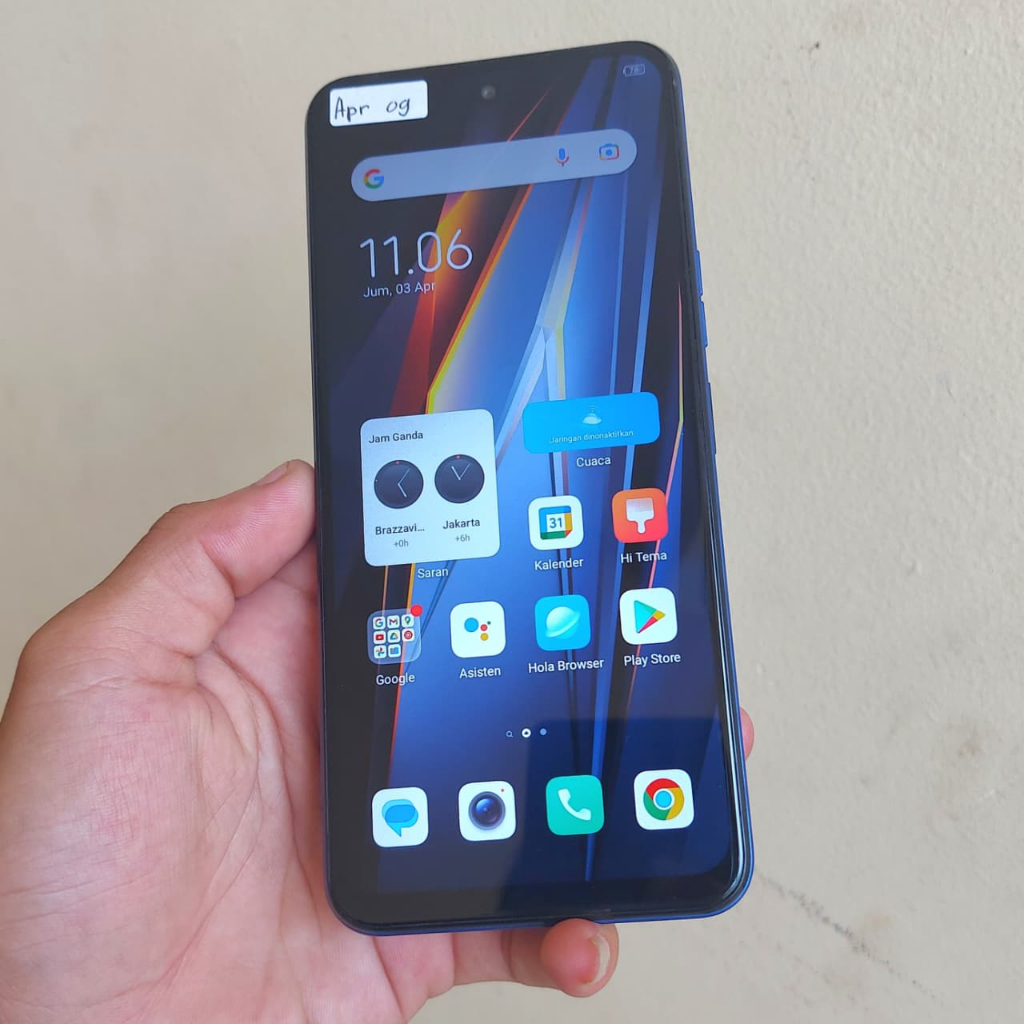 Tecno POVA 4 Dual SIM RAM 8GB Internal 128GB Bekas Resmi