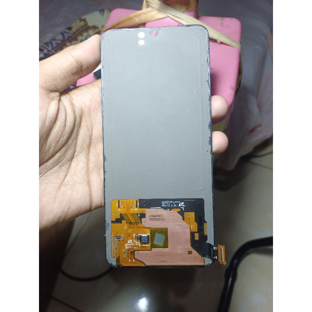 lcd set frame  dan baterai vivo v21 5g copotan ori