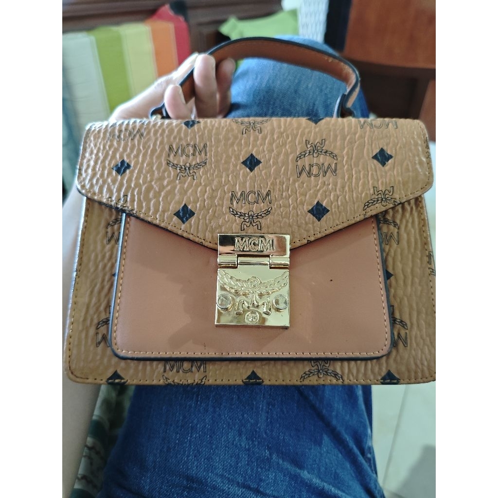 [PRELOVED] TAS WANITA MCM COKLAT