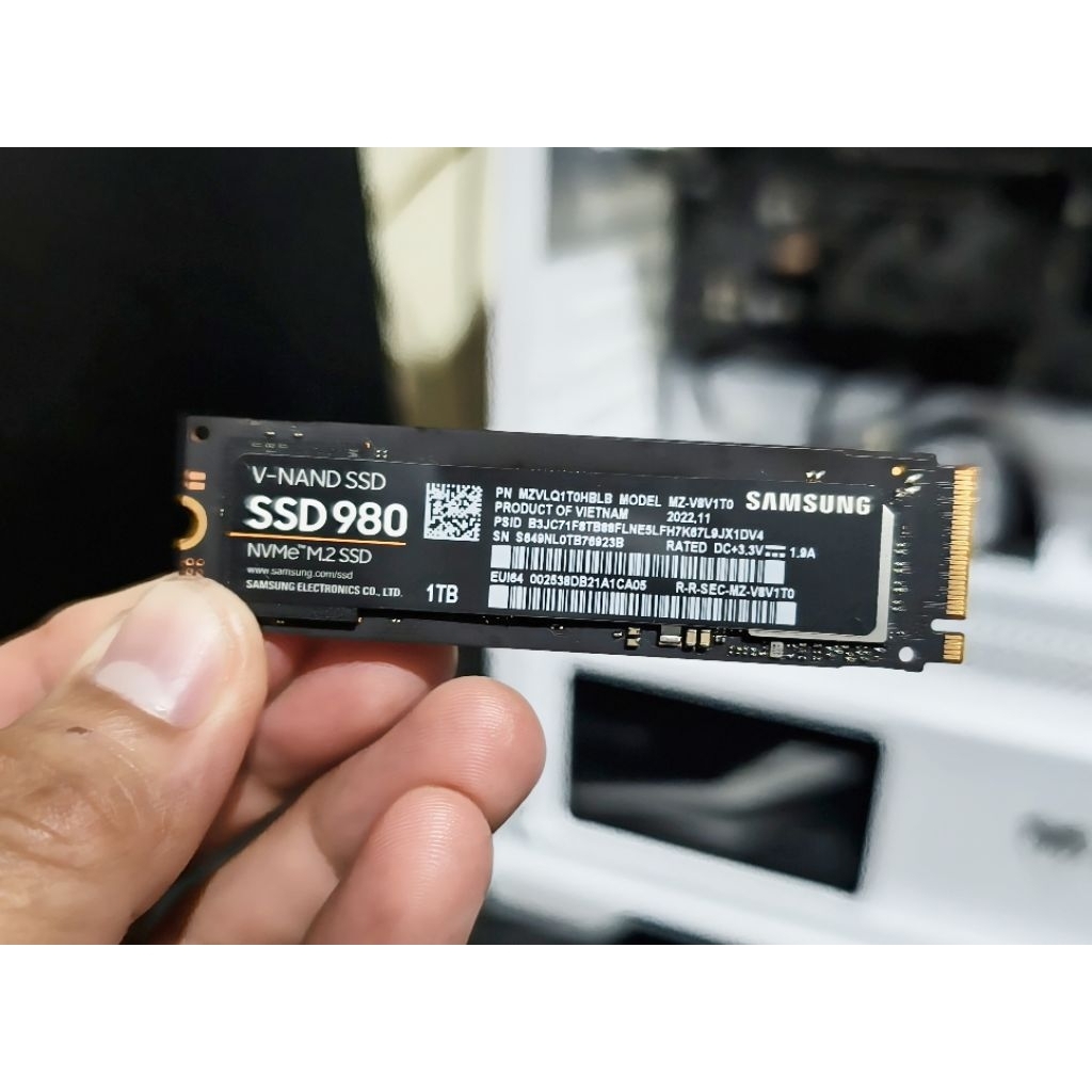 Samsung ssd 980 nvme gen 3  1TB