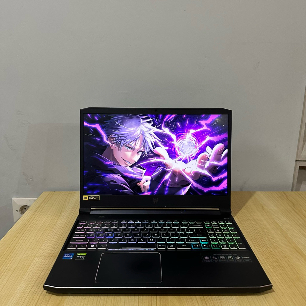 Laptop Gaming Acer Predator Helios 300 i7-11800H 16/512GB RTX 3060 6GB QHD 165Hz