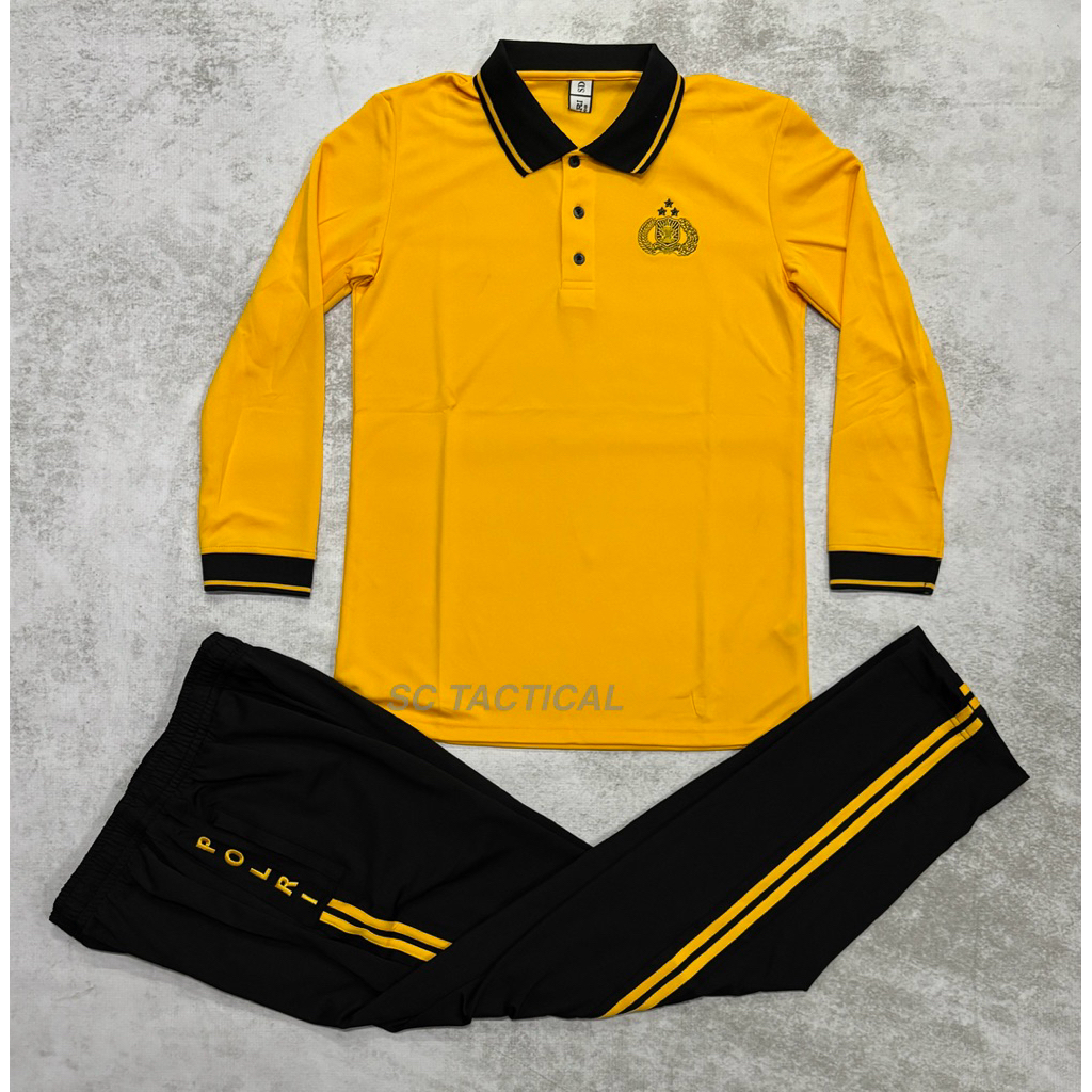 Setalan Olahraga MABES POLRI Panjang Terbaru 2025/Baju Olahraga MABES POLRI Premium Terbaru