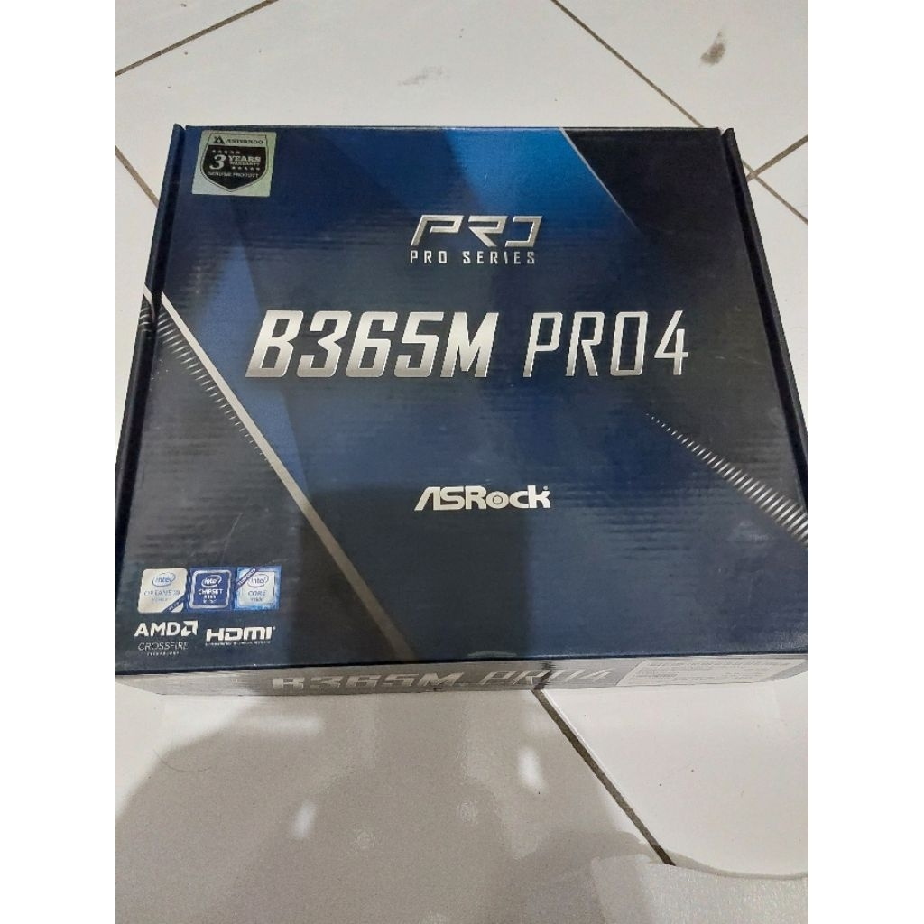 Asrock B365M Pro 4 + Intel Core i5-9400F + Casing