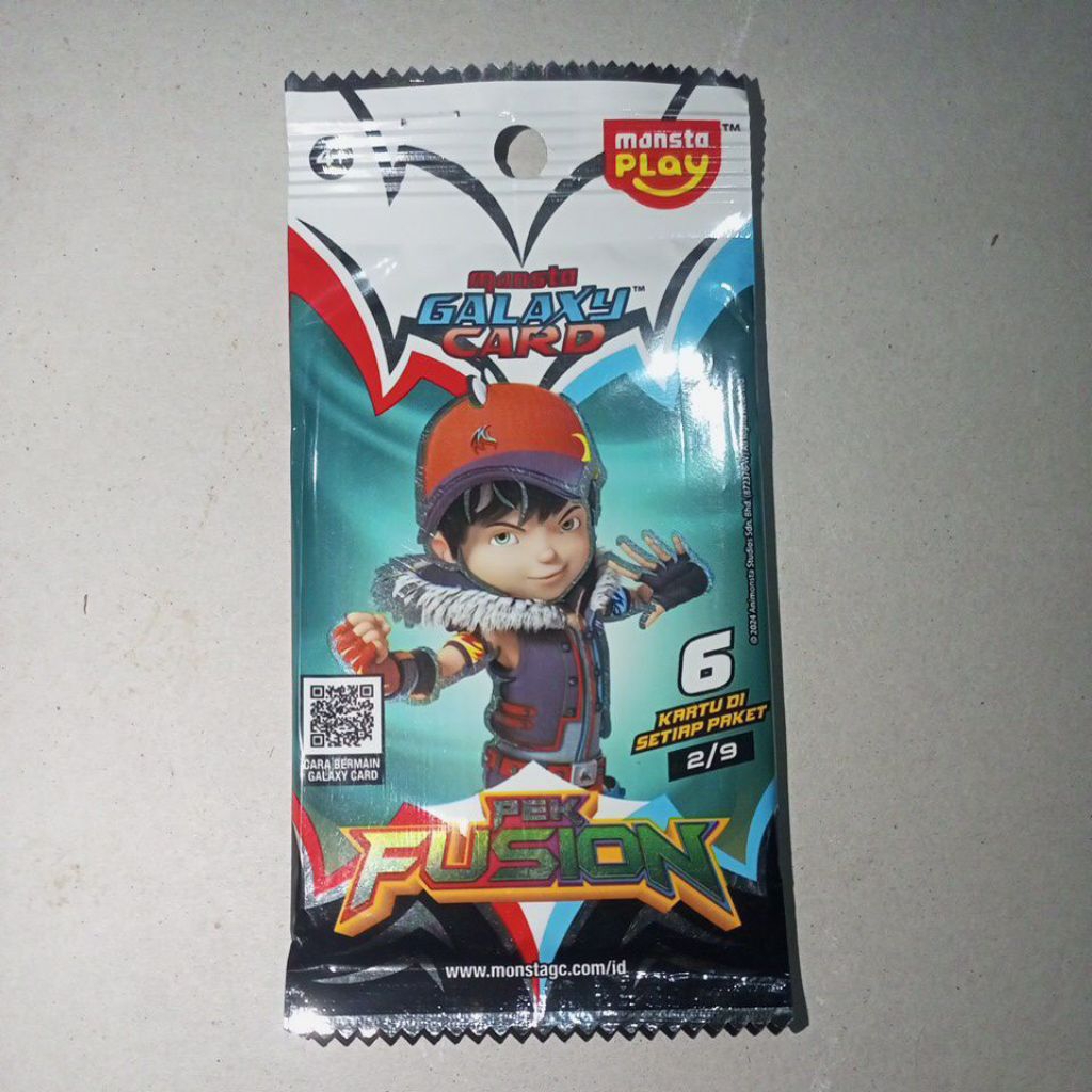 Boboiboy Monsta Galaxy Card Pek Quest Adventure 1 PEK Isi 6