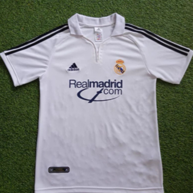 Jersey Retro Mdrid Home 2001 Vintage Jersey Classic Retro Blokecore