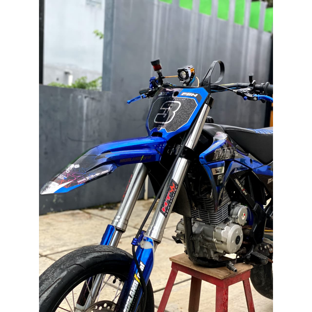 DECAL KLX GORDONS FULL CHROME | decal klx bf | decal dtracker | decal crf | decal wr |