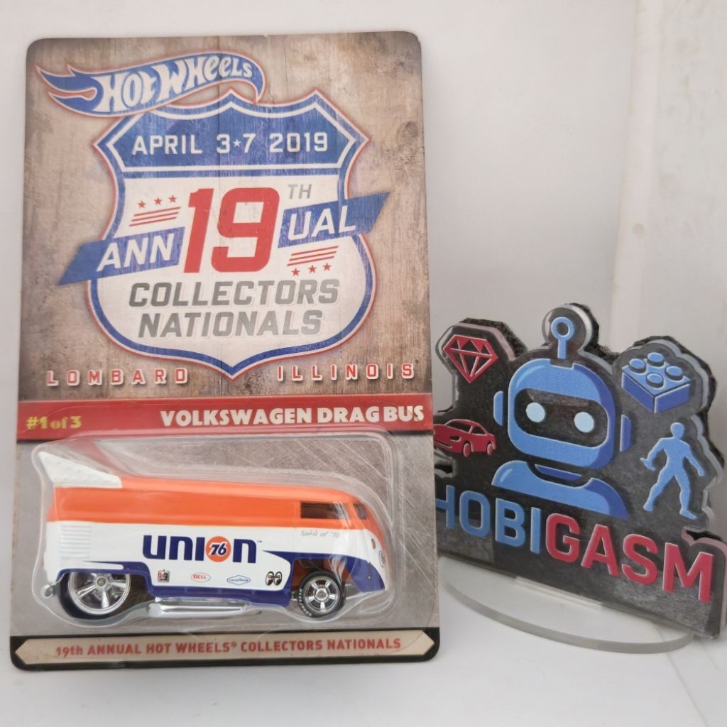 Hotwheels Convention Car Volkswagen Drag Bus | 19th | Collectora National | Mooneyes | Union | 2019