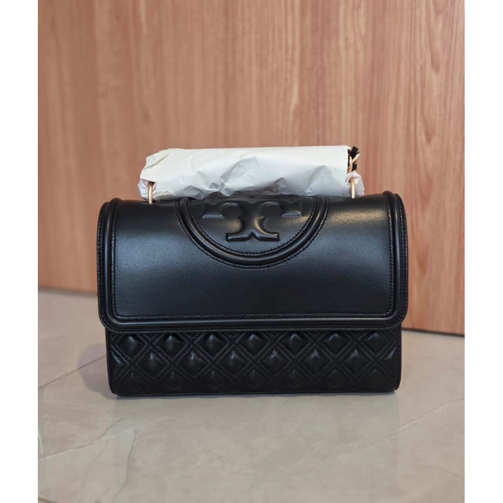 TB FLEMING MEDIUM BLACK GHW